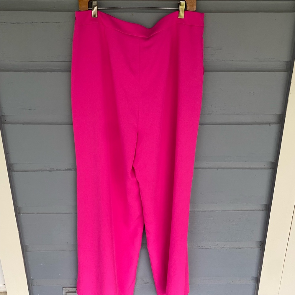 J. Crew Wide-Leg Sailor Pants in Hot Pink - Picture 7 of 7
